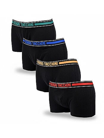 Sergio Tacchini Pack de boxers para hombre Lote de 4
