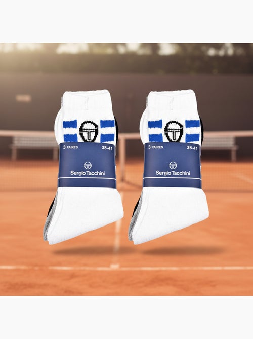 Sergio Tacchini Pack de calcetines para niños Tennis Crew Lote de 6 pares - Kiabi