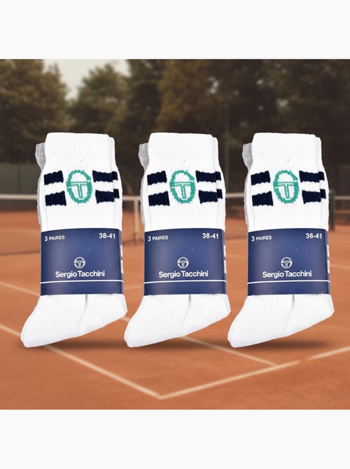 Sergio Tacchini Pack de calcetines para niños Tennis Crew Lote de 9 pares - Kiabi