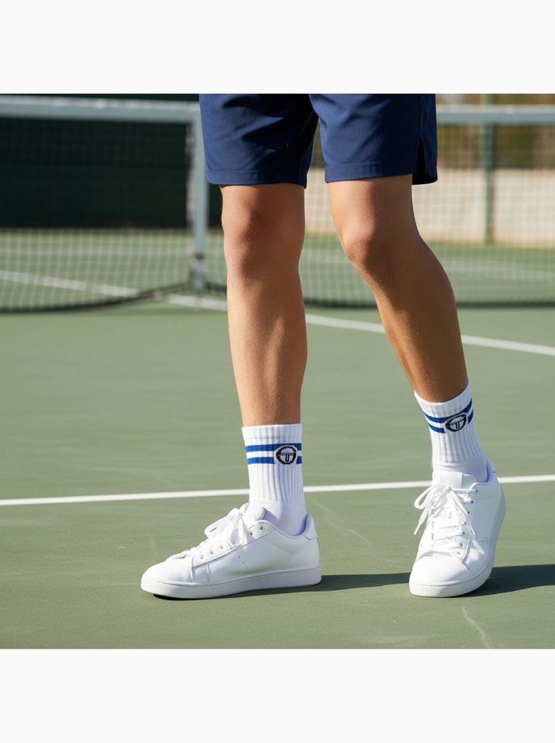 Sergio Tacchini Pack de calcetines para niños Tennis Crew Lote de 9 pares Negro - Kiabi