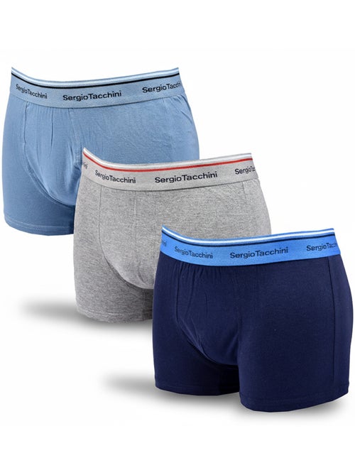 Sergio Tacchini Pack de calzoncillos bóxers para hombre Lote de 3 - Kiabi