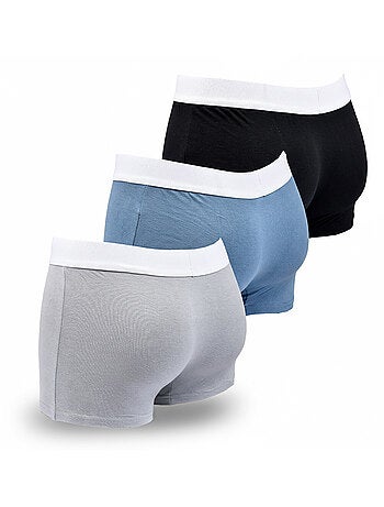 Sergio Tacchini Pack de calzoncillos bóxers para hombre Lote de 3