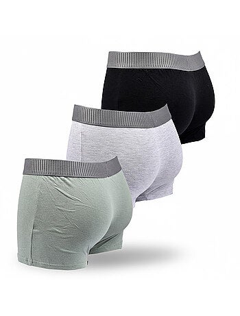 Sergio Tacchini Pack de calzoncillos bóxers para hombre Lote de 3