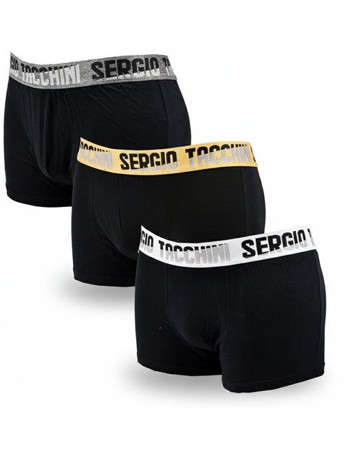 Sergio Tacchini Pack de calzoncillos bóxers para hombre Lote de 3 - Kiabi