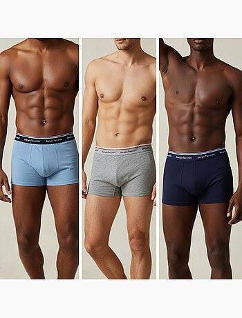 Sergio Tacchini Pack de calzoncillos bóxers para hombre Lote de 6