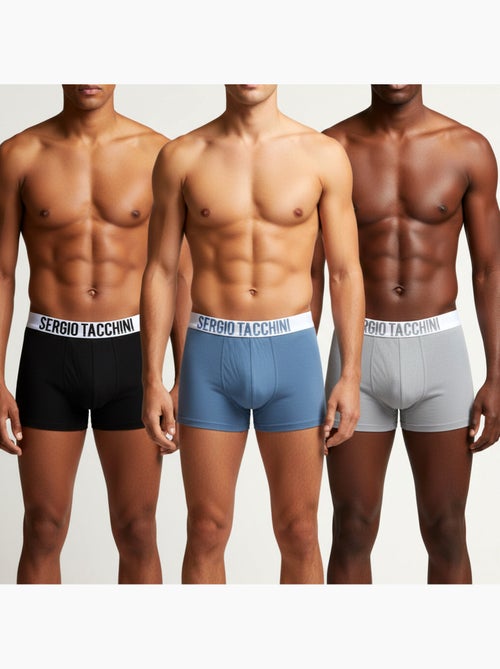 Sergio Tacchini Pack de calzoncillos bóxers para hombre Lote de 6 - Kiabi