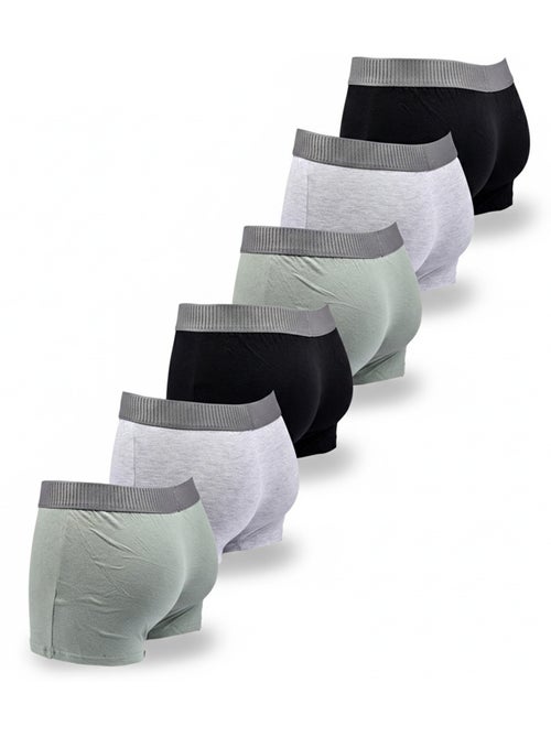 Sergio Tacchini Pack de calzoncillos bóxers para hombre Lote de 6 - Kiabi