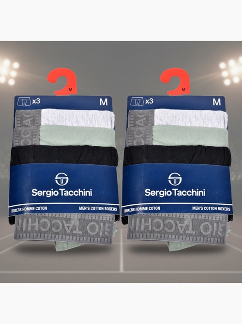 Sergio Tacchini Pack de calzoncillos bóxers para hombre Lote de 6 - Kiabi