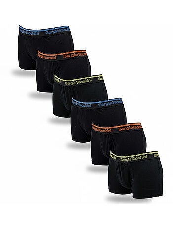 Sergio Tacchini Pack de calzoncillos bóxers para hombre Lote de 6