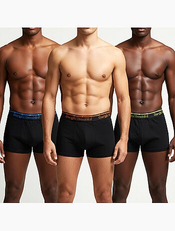 Sergio Tacchini Pack de calzoncillos bóxers para hombre Lote de 6