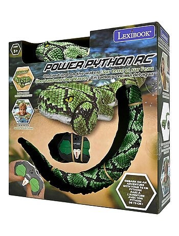 Serpiente anfibia de juguete por control remoto inalámbrico