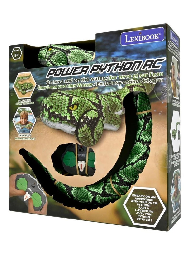 Serpiente anfibia de juguete por control remoto inalámbrico Verde - Kiabi