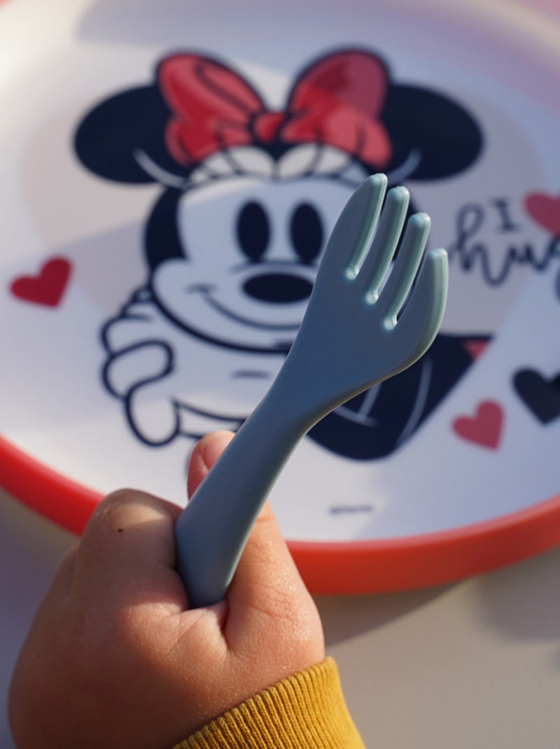 Servicio de cubiertos para bebé Disney Mickey de 2 piezas en PP Thermobaby sin BPA Azul - Kiabi