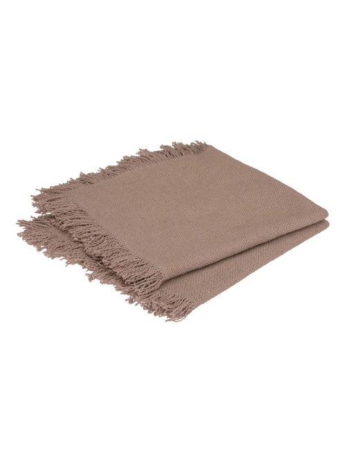 Servilleta de mesa con flecos x 2 - Kiabi
