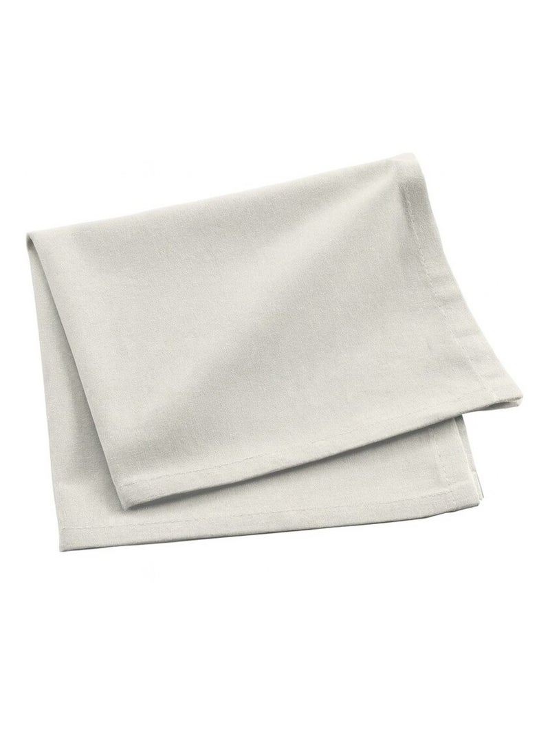 Servilleta de mesa de Algodón Douceur d'Intérieur Blanco - Kiabi