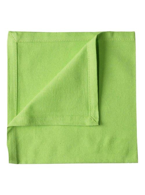 Servilleta de mesa lisa y colorida - Kiabi