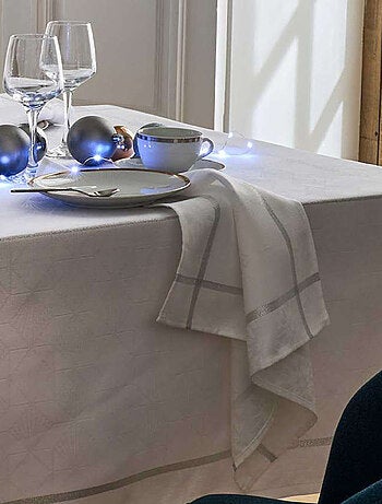 Servilleta de Navidad bordada