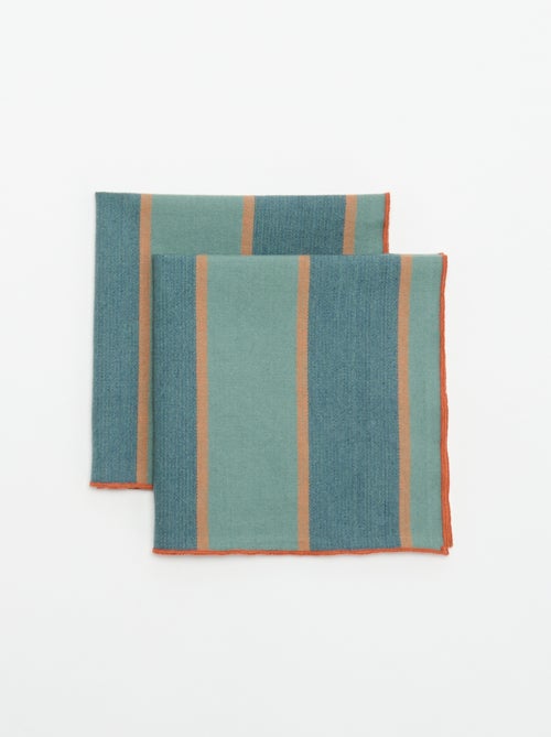 Servilletas de mesa - Pack de 2 - Kiabi Home - Kiabi Servilletas de mesa - Pack de 2 - Kiabi Home - Kiabi
