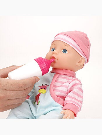 Set 2 muñecos bebé 30 cm con accesorios colorbaby's