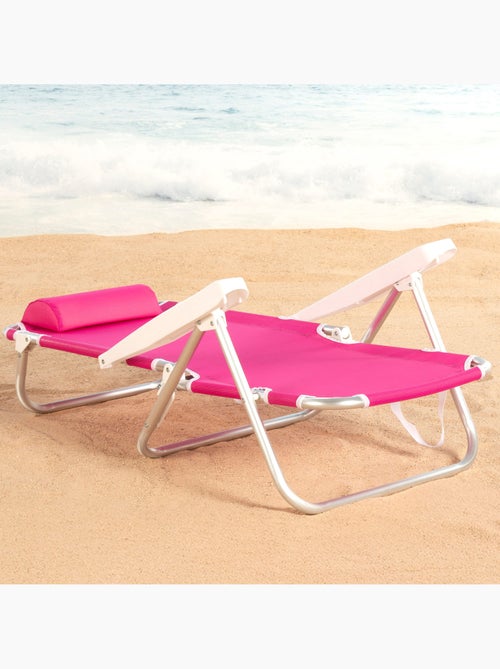 Set 2 sillas playa baja multiposición 48x46x84 cm aktive - Kiabi