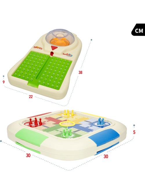 Set 3 juegos de mesa: parchís, oca y bingo cb games - Kiabi