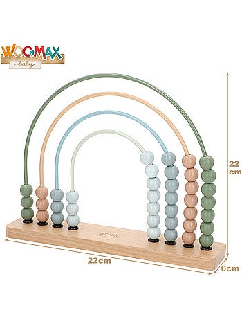 Set 3 juegos madera bebé WOOMAX