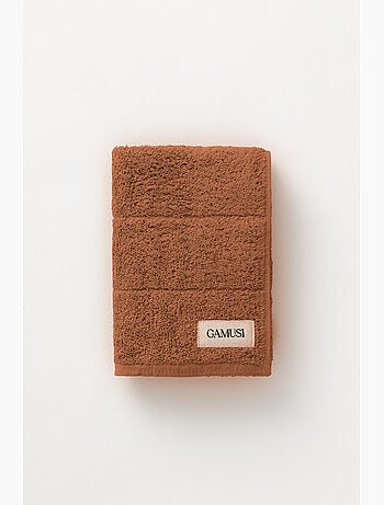Juego completo de baño 100% algodón, rizo 600g/m2, con colgador - Gamusi.