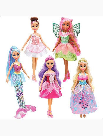 Set 5 muñecas fantasía 30 cm + 3 años dreameez