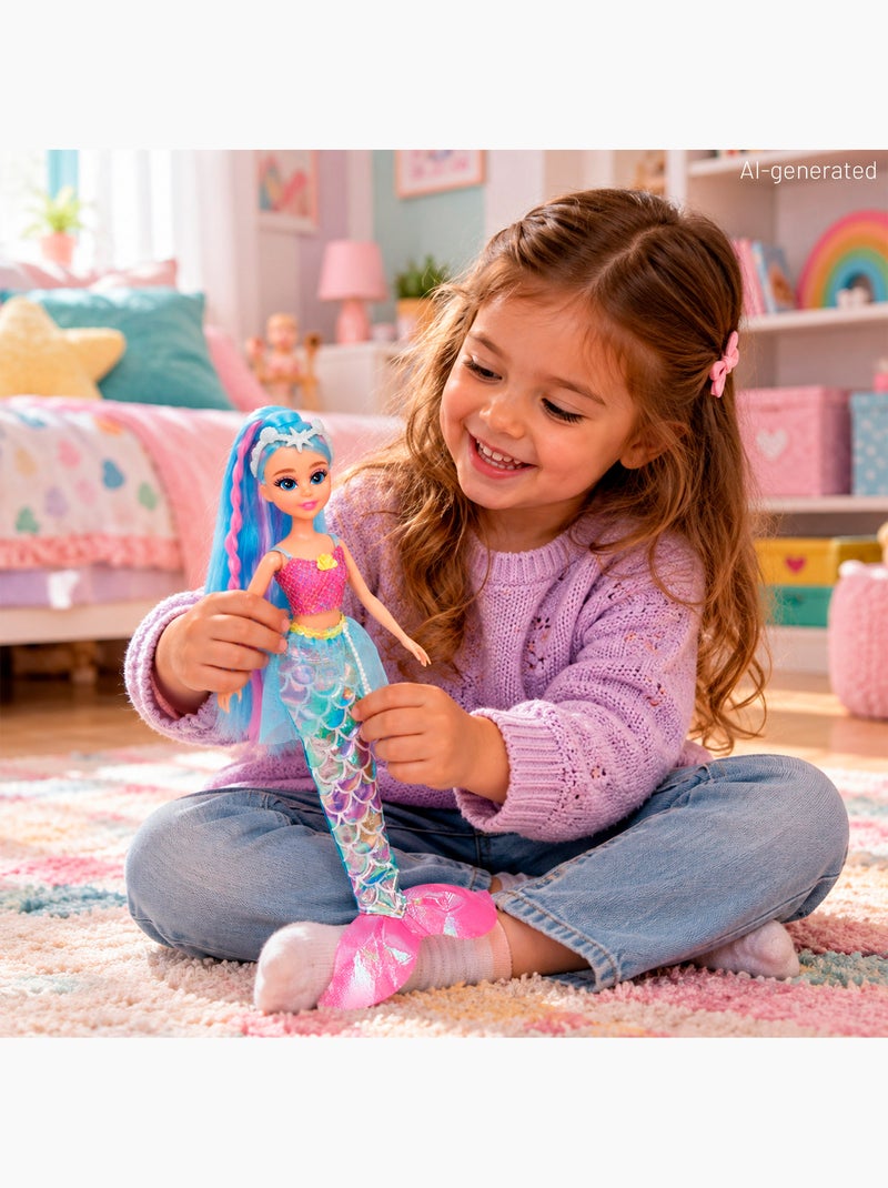 Set 5 muñecas fantasía 30 cm + 3 años dreameez N/D - Kiabi