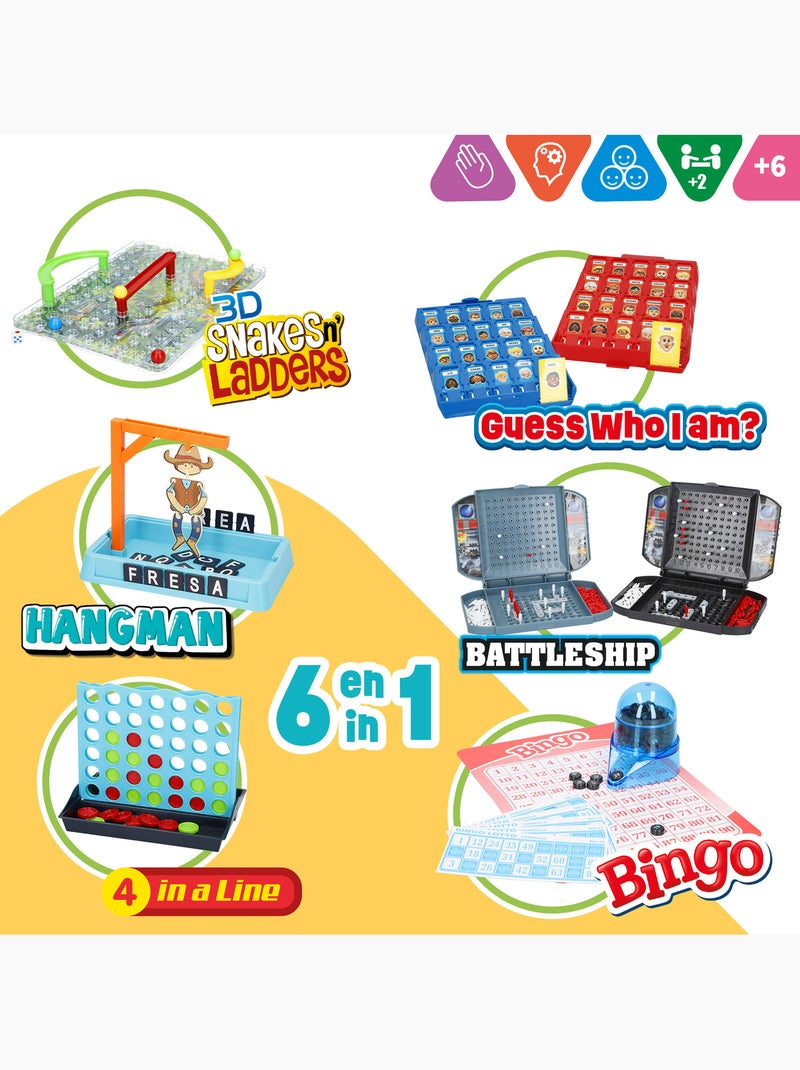 Set 6 juegos de mesa cb games N/D - Kiabi
