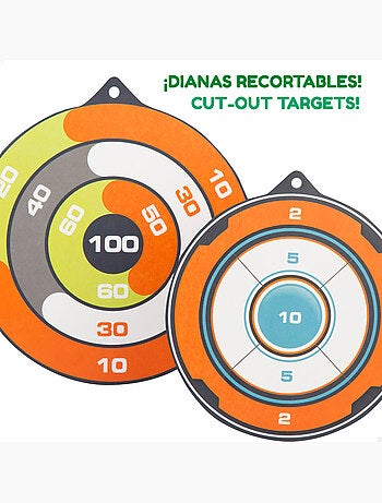 Set arco y flechas 50 cm c/dianas y funda fun area!