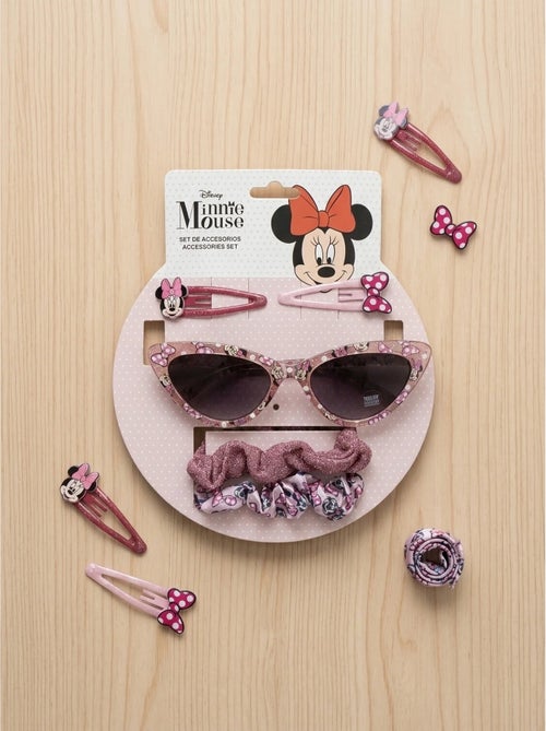 Set belleza accesorios pelo y gafas de sol Minnie Mouse Disney - Kiabi