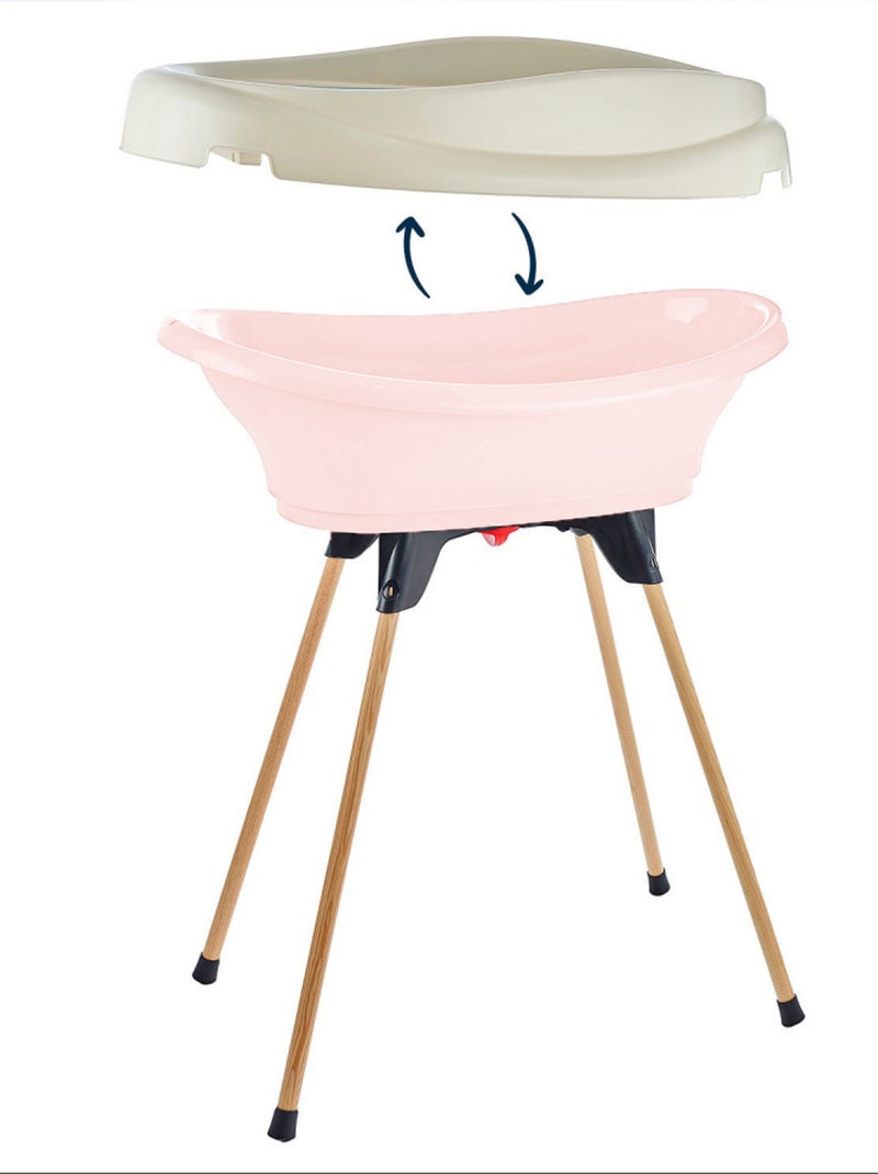 Set cambiador y bañera VASCO Rosa - Kiabi