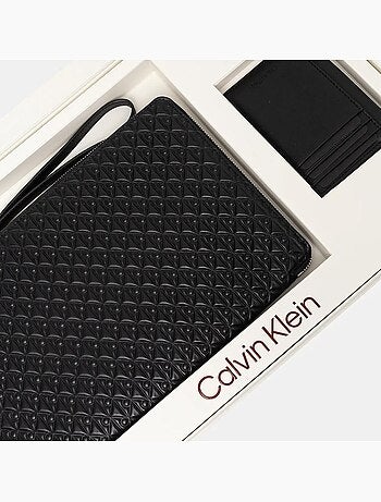 Set Cartera y Tarjetero Calvin Klein Jeans de Hombre