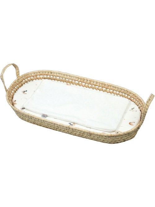 Set cesta cambiador para bebé en muselina doble | SEVIRA KIDS - Kiabi