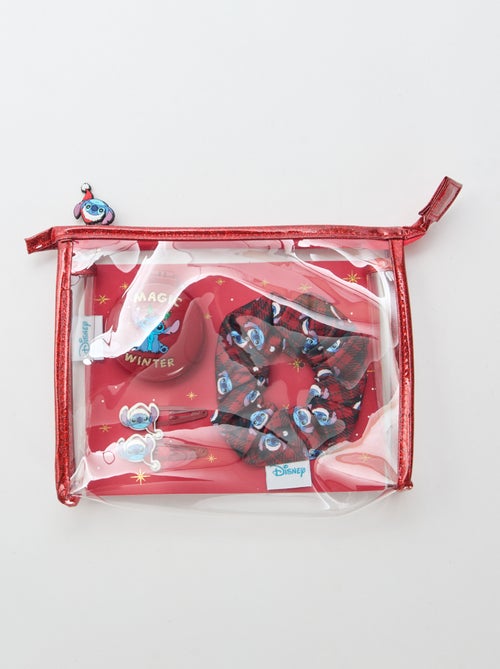 Set coletero + pinza de pelo + cepillo 'Disney' 'Stitch' - Kiabi