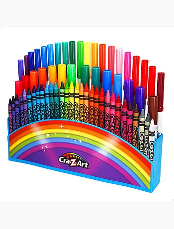 Set colores 64 ceras y rotuladores cra-z-art