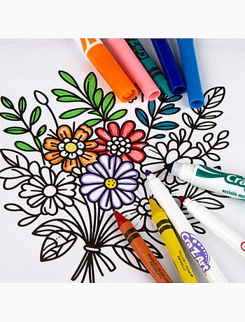 Set colores 64 ceras y rotuladores cra-z-art