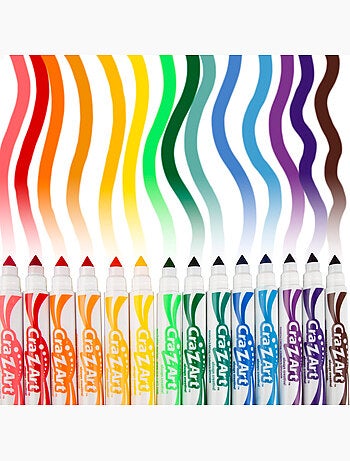 Set colores 64 ceras y rotuladores cra-z-art
