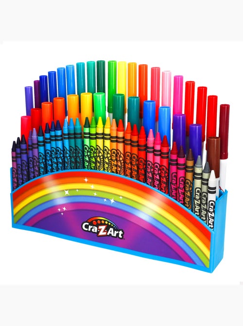 Set colores 64 ceras y rotuladores cra-z-art - Kiabi