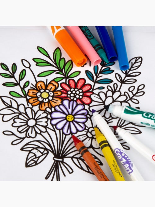 Set colores 64 ceras y rotuladores cra-z-art - Kiabi