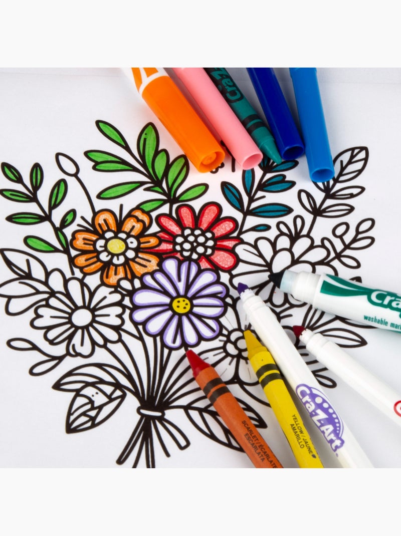 Set colores 64 ceras y rotuladores cra-z-art N/D - Kiabi