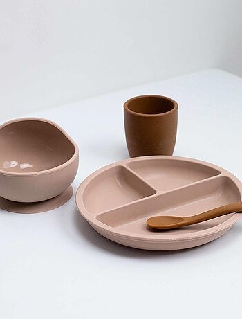 Set con ventosa de silicona para bebé