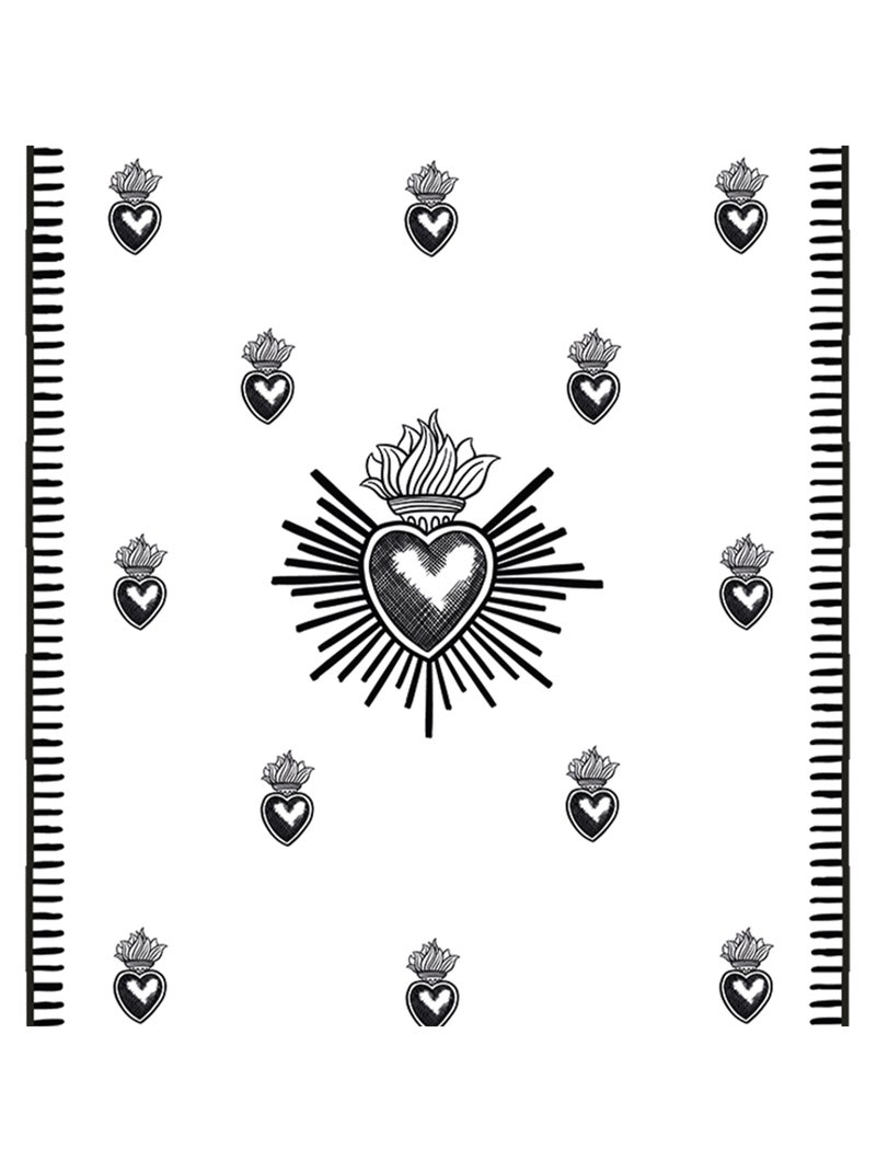 Set de 15 servilletas de papel Ex-Voto Negro - Kiabi
