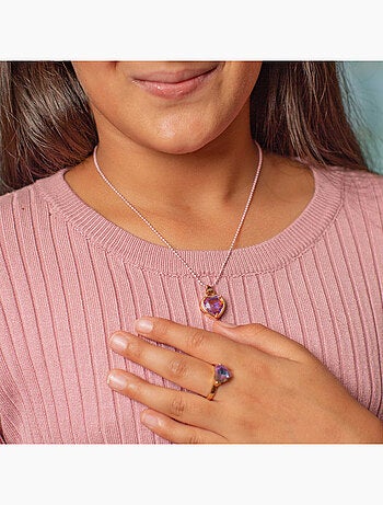 Set de 2 anillos ajustables precious purple | Great Pretenders