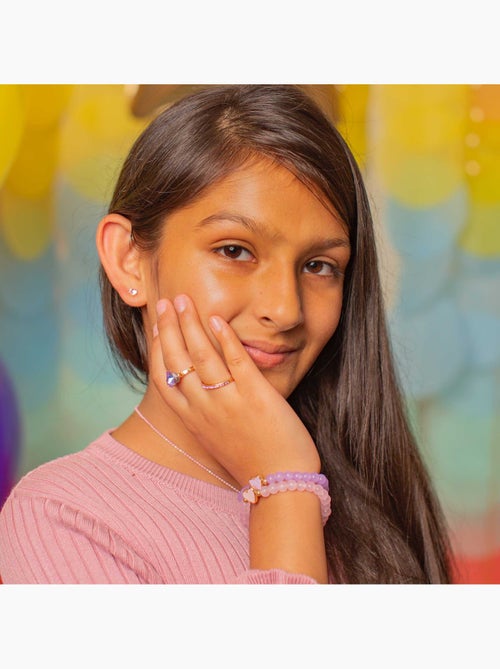 Set de 2 anillos ajustables precious purple | Great Pretenders - Kiabi