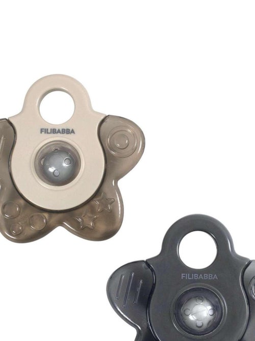 Set de 2 anillos de dentición refrigerantes - forma de estrella | Filibabba - Kiabi