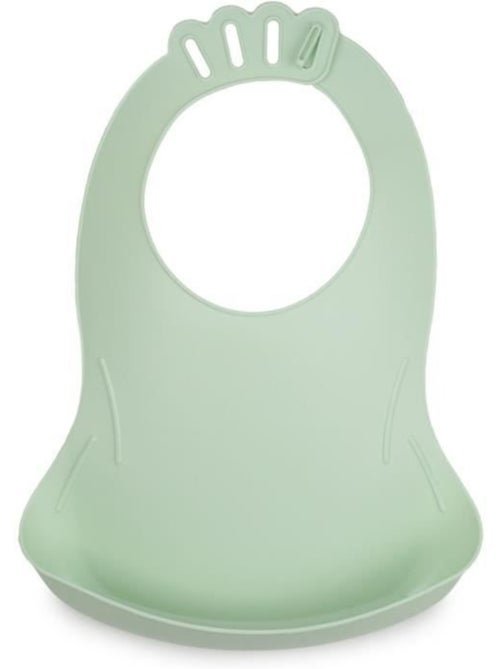 Set de 2 baberos impermeables thermobaby bibou con bolsillo que recoge los alimentos - Kiabi Set de 2 baberos impermeables thermobaby bibou con bolsillo que recoge los alimentos - Kiabi