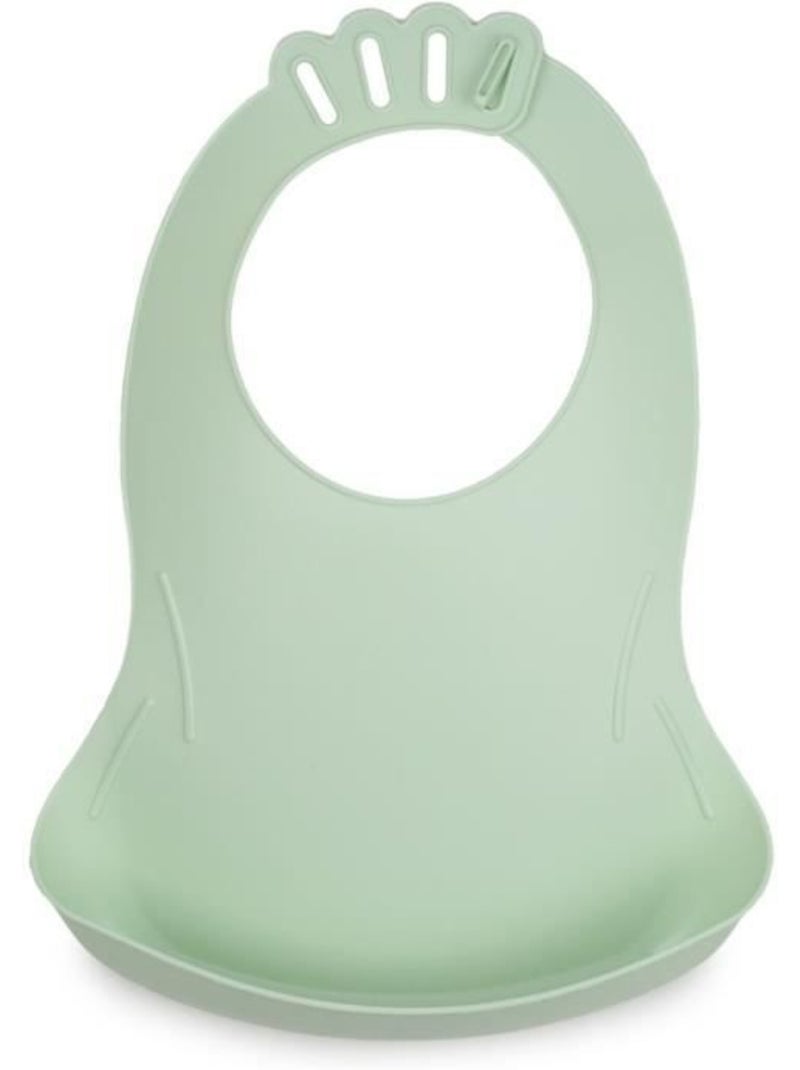 Set de 2 baberos impermeables thermobaby bibou con bolsillo que recoge los alimentos Gris - Kiabi