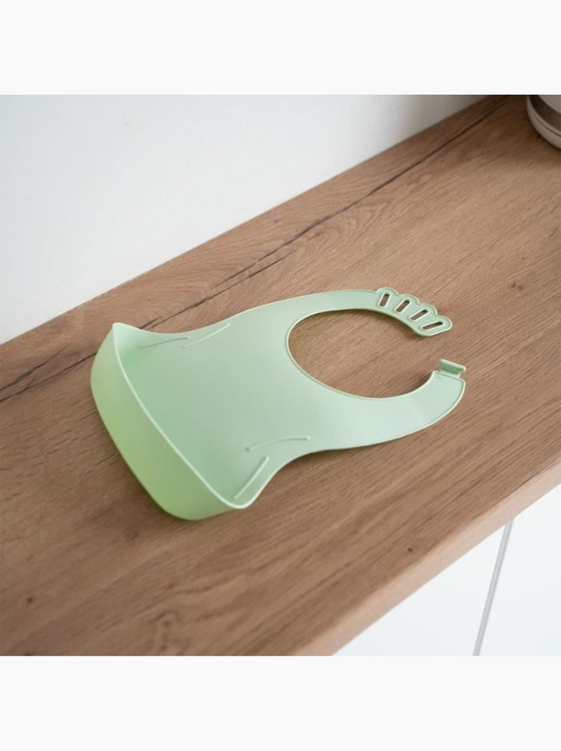 Set de 2 baberos impermeables Thermobaby BIBOU con bolsillo que recoge los alimentos Verde - Kiabi